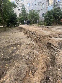 Великие Луки: старт благоустройства двора на улице Матвея Кузьмина